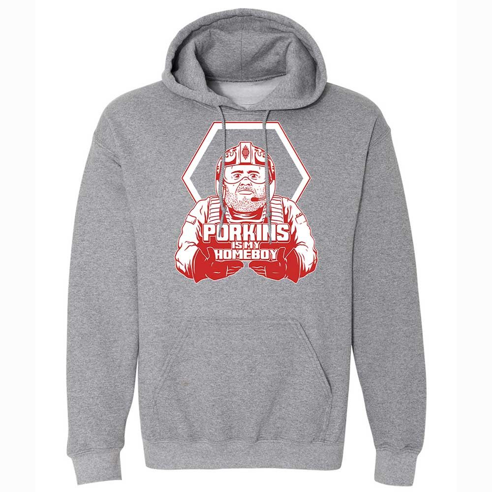 Porkins Is My Homeboy - Graphite Heather - 4