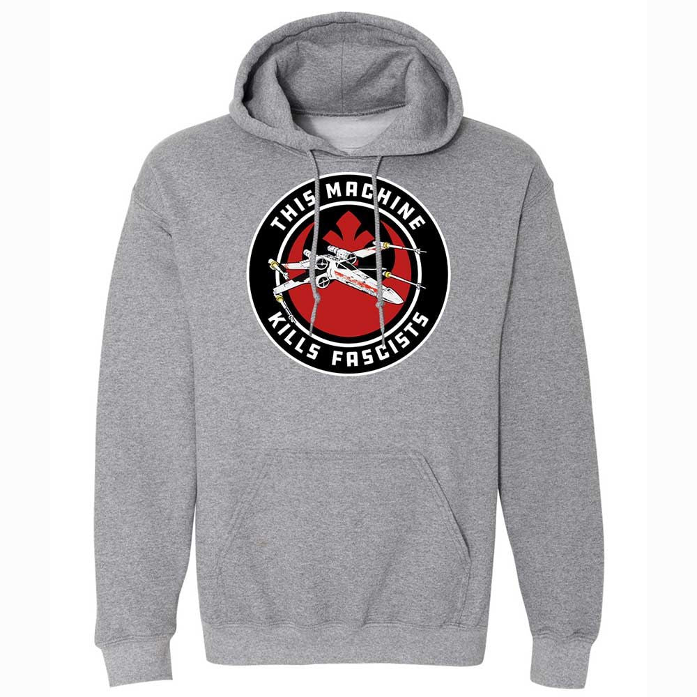 This Machine Kills Fascists - Graphite Heather - 4