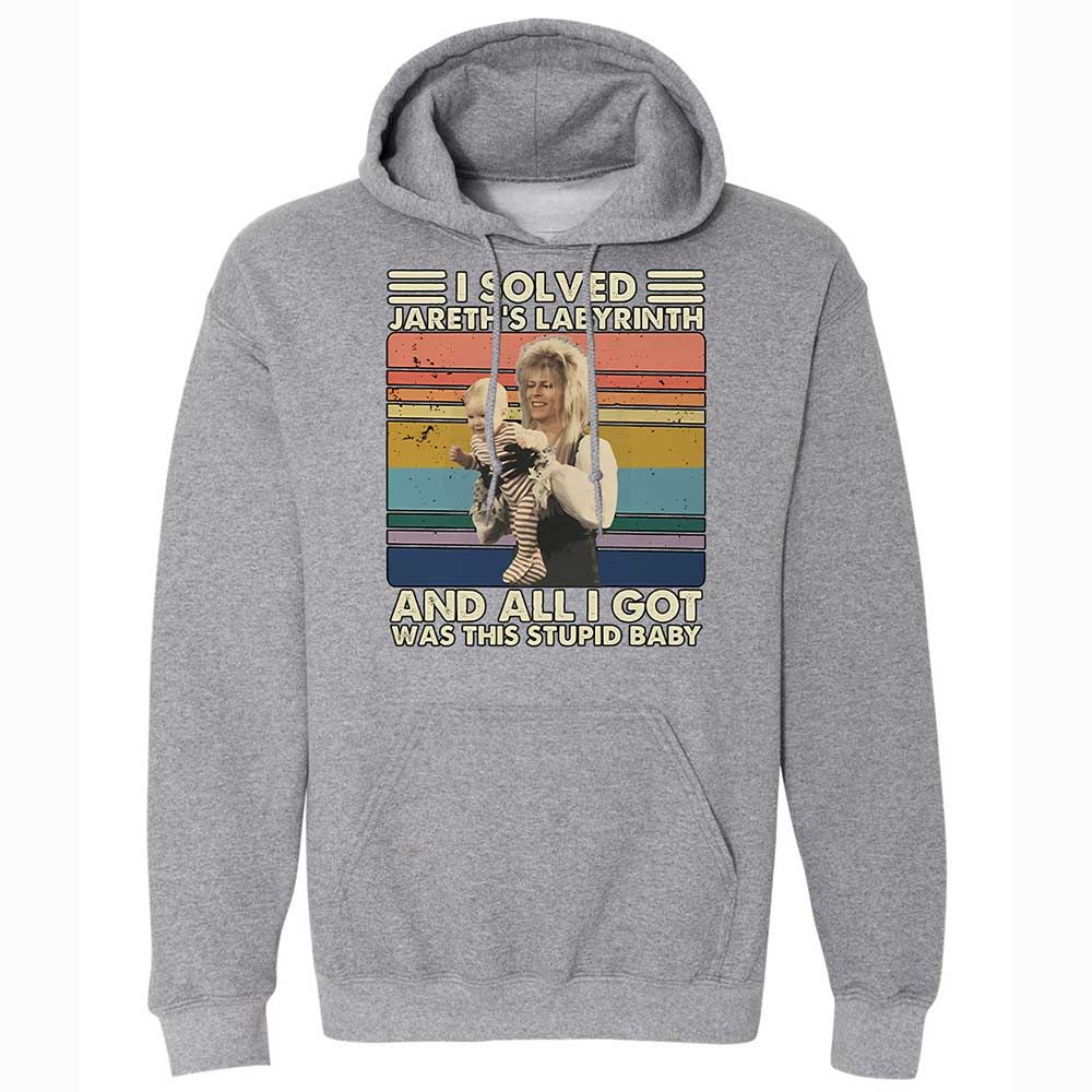 Classic Unisex Hoodie - HTBTVYAU - Graphite Heather - 4