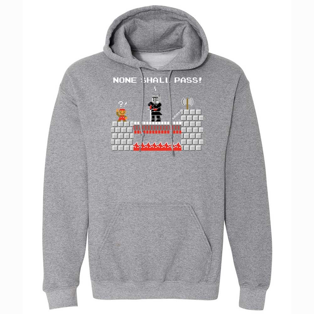 No Plumbers Shall Pass - Graphite Heather - 4