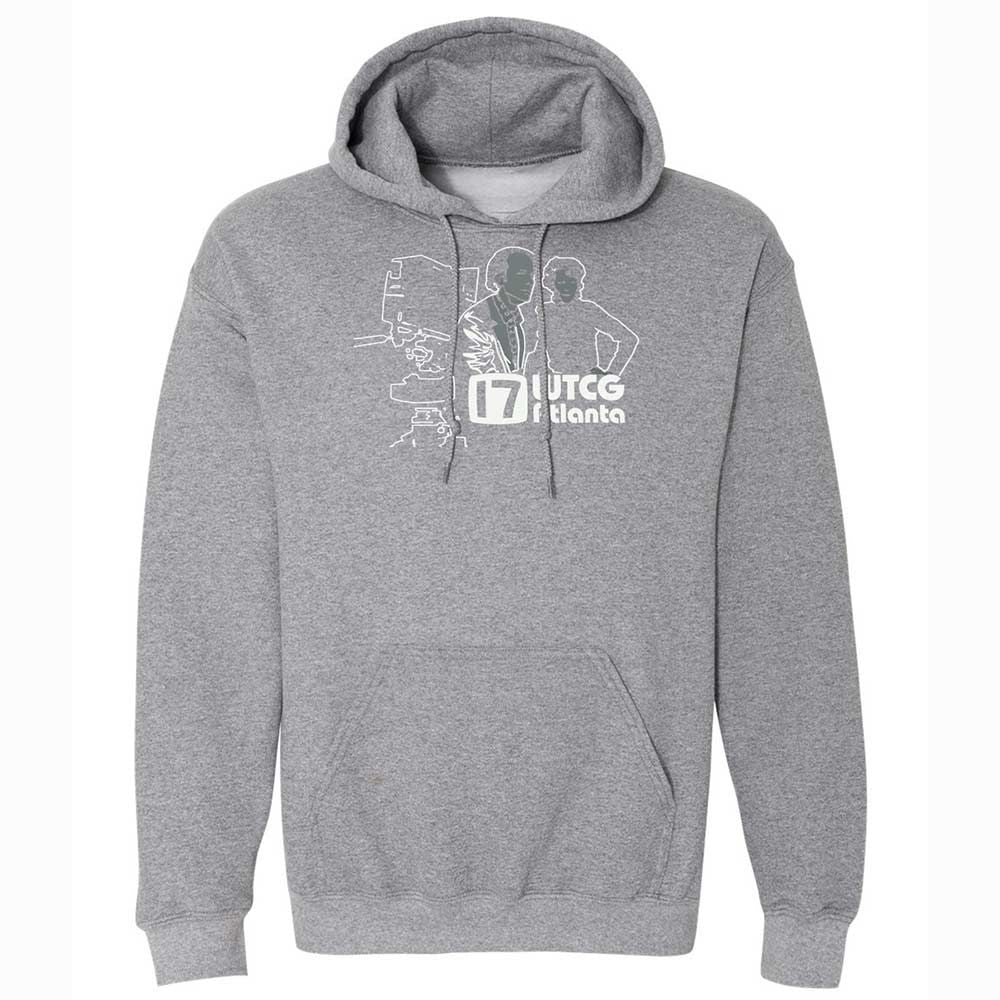 Classic Unisex Hoodie - BDUN343H - Graphite Heather - 4