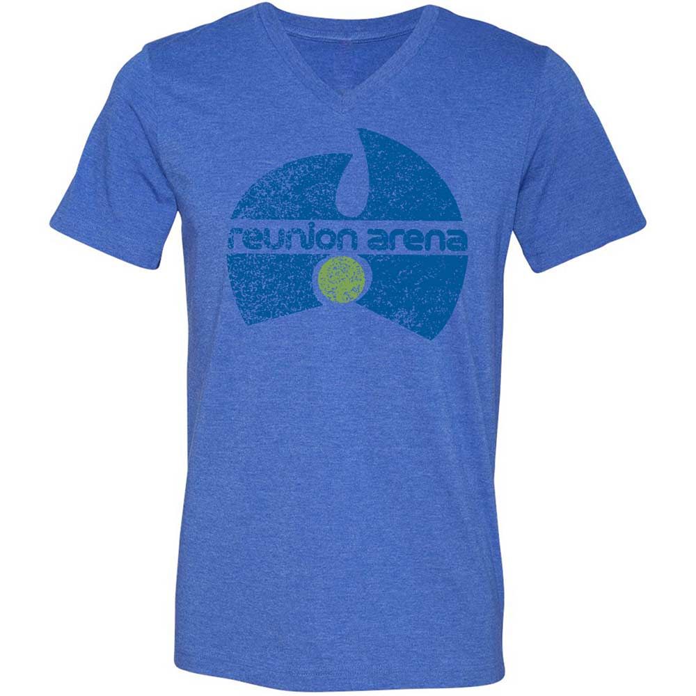 Unisex V-Neck T-Shirt - WT24CTY9 - Heather True Royal - 4