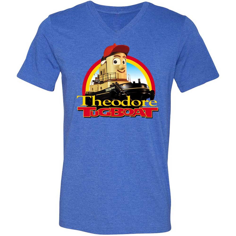 Theodore Tugboat - Heather True Royal - 4