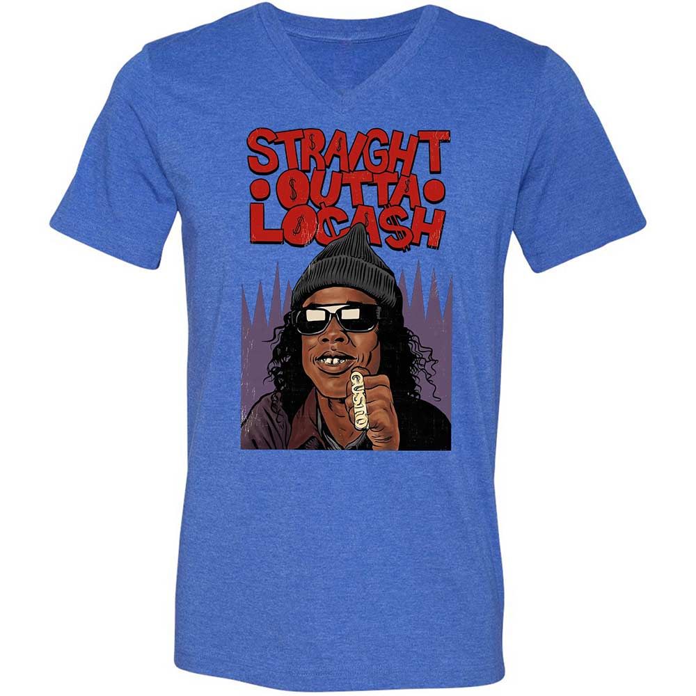 Straight Outta Locash - Heather True Royal - 4