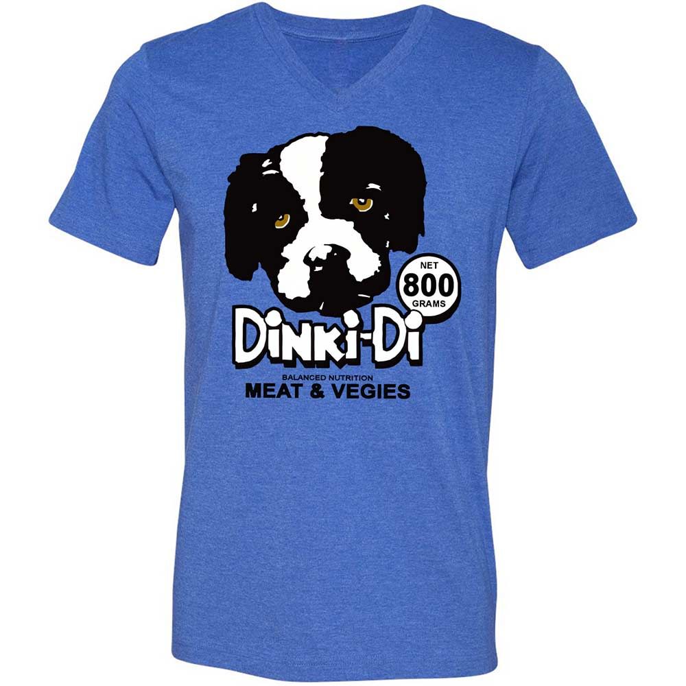 Unisex V-Neck T-Shirt - S1S8SM1U - Heather True Royal - 4