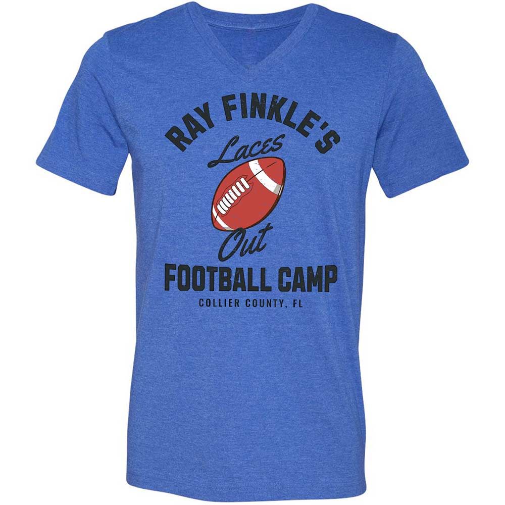 Ray Finkle's Laces Out Football Camp - Heather True Royal - 4
