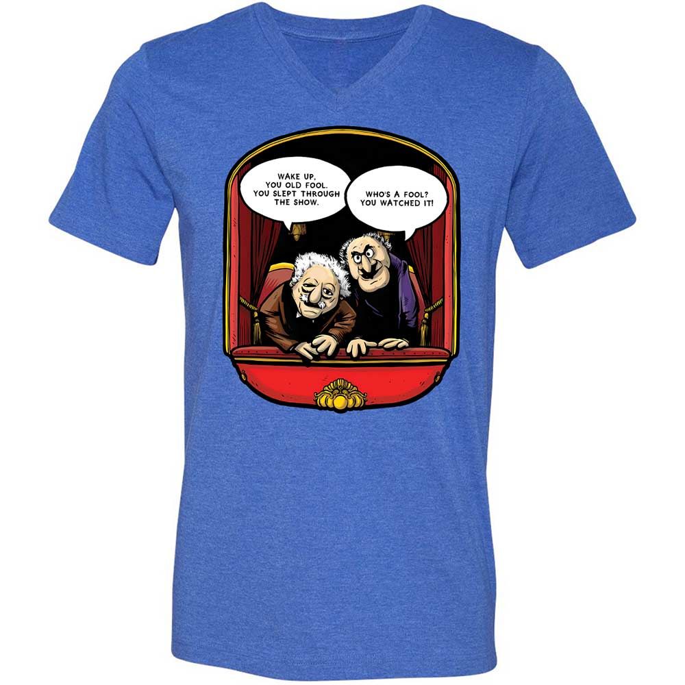 Statler and Waldorf (Wake Up) - Heather True Royal - 4