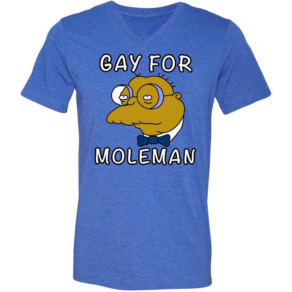 Gay for Moleman - Heather True Royal - 4