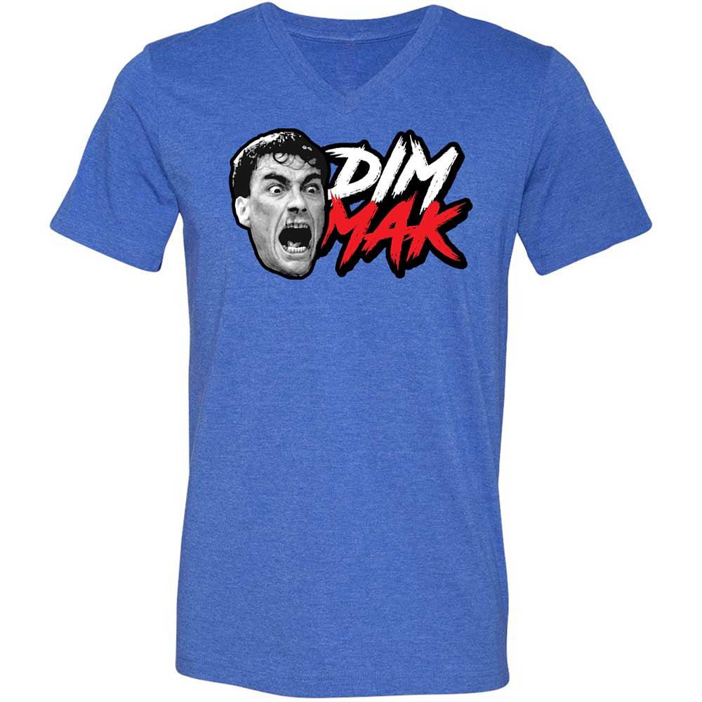 Unisex V-Neck T-Shirt - FYADXPL4 - Heather True Royal - 4