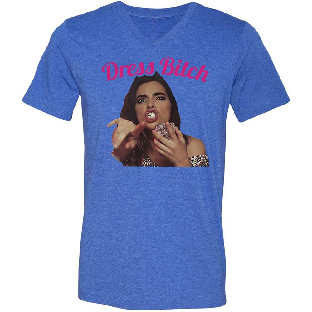 Dress Bitch - Heather True Royal - 4