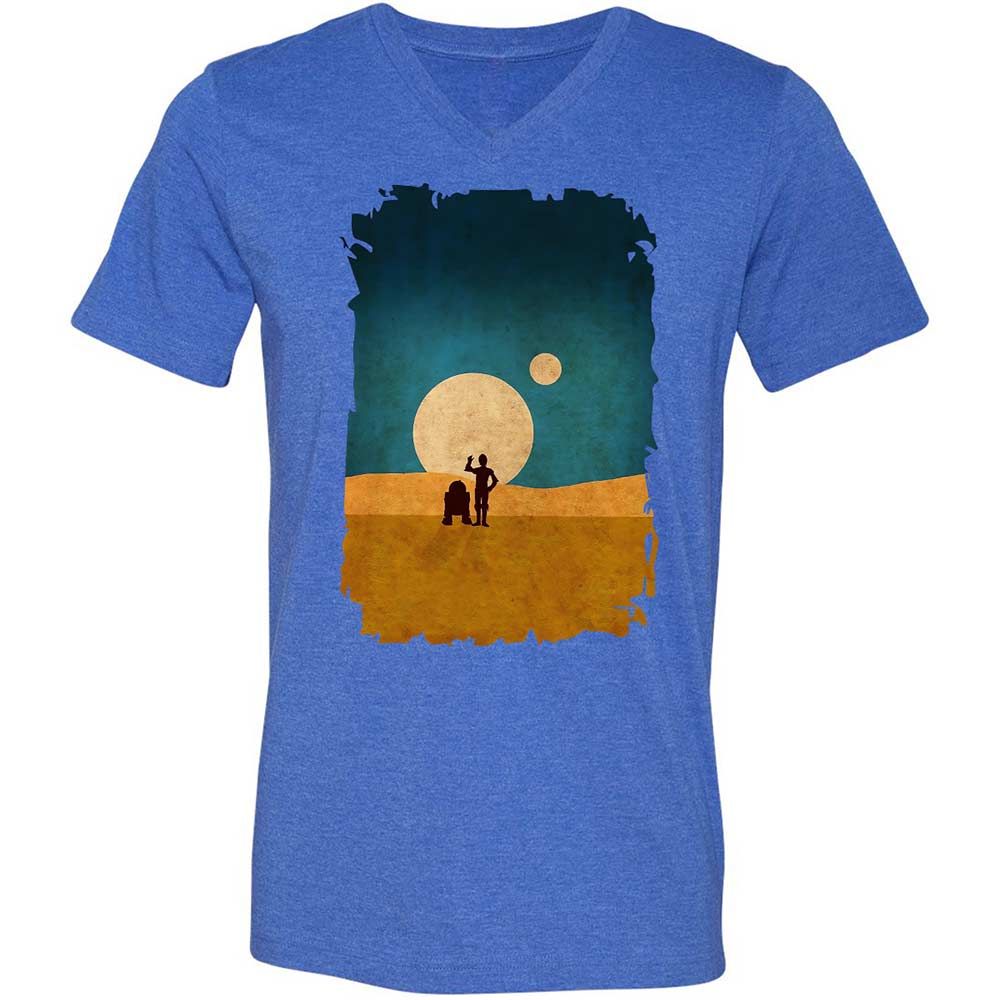 Droids In The Dunes - Heather True Royal - 4