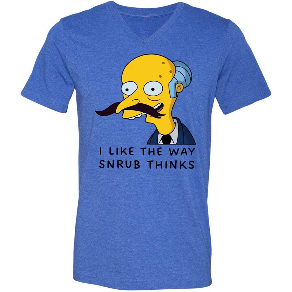 I Like the Way Snrub Thinks - Heather True Royal - 4