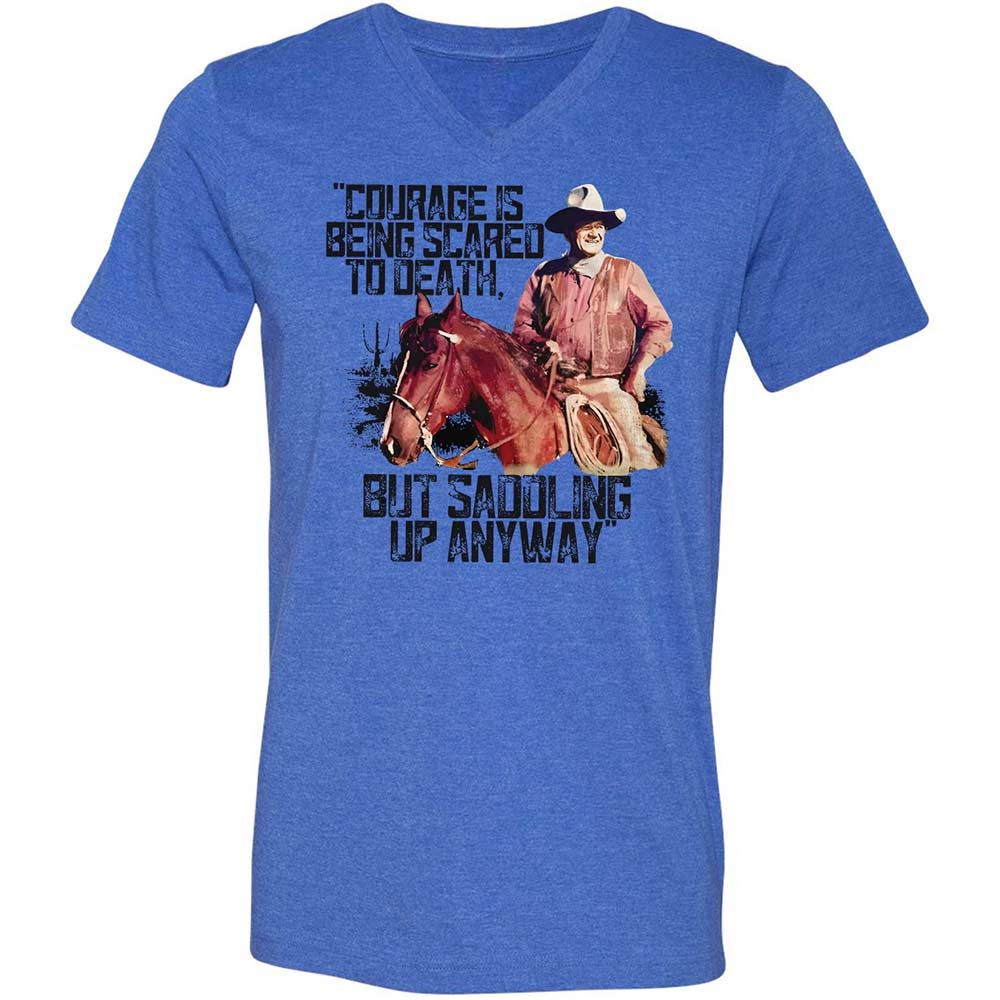 Courage is being scared to death, but saddling up anyway - Heather True Royal - 4