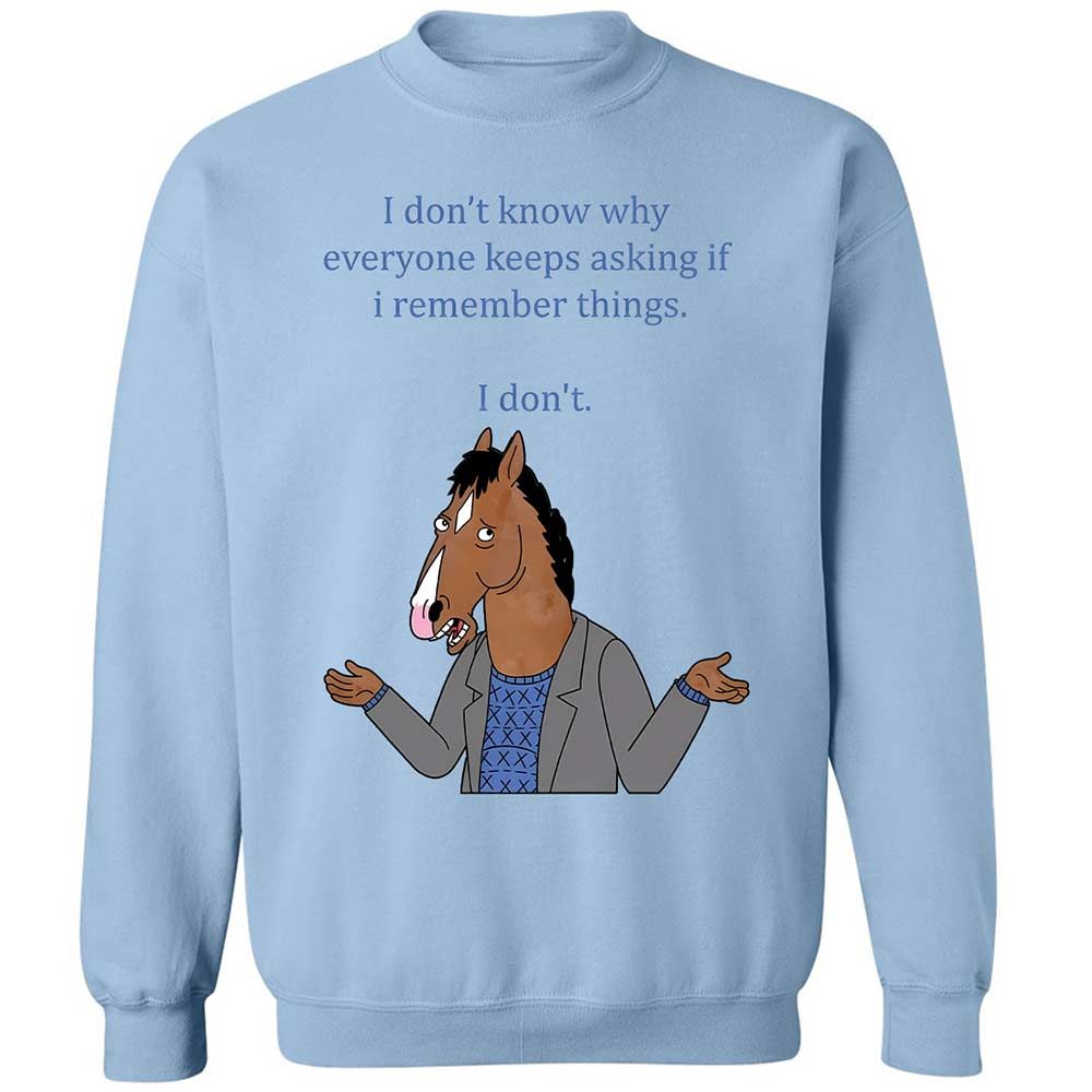 Classic Unisex Sweatshirt - WAJKLE1Y - Light Blue - 4