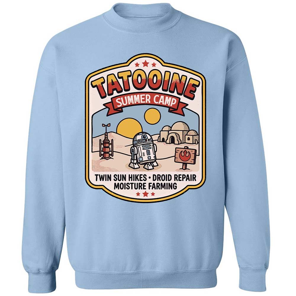Classic Unisex Sweatshirt - LF8H68KZ - Light Blue - 4