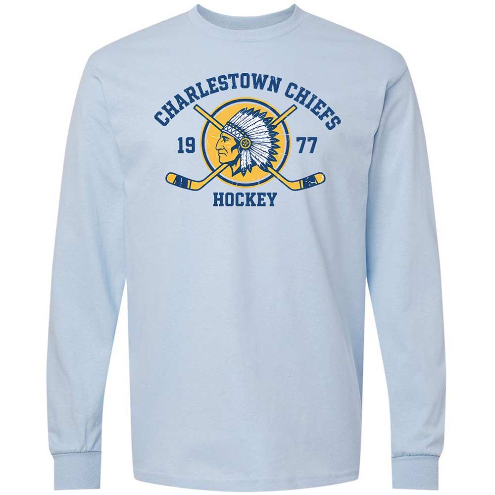Charlestown Chiefs Hockey - Light Blue - 4