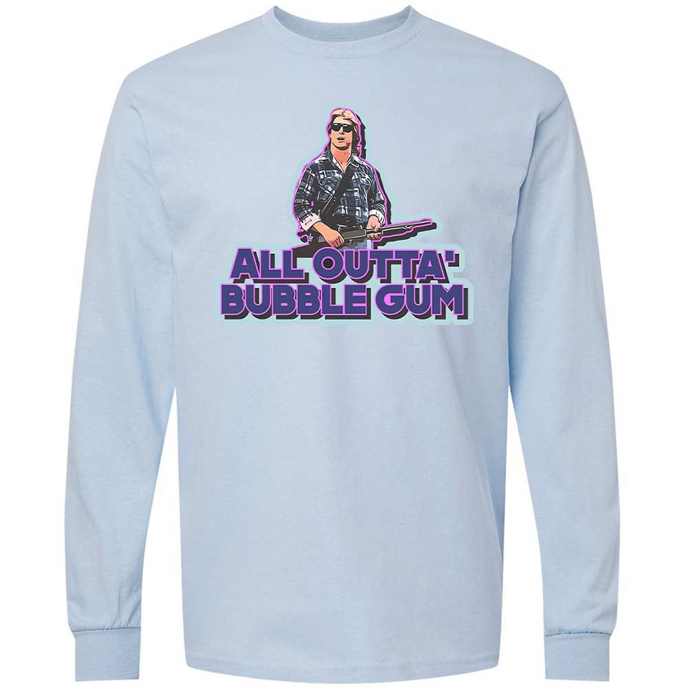 Long Sleeve T-Shirt - HE473UYB - Light Blue - 4