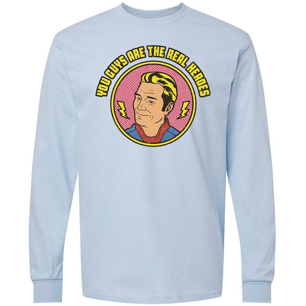 Long Sleeve T-Shirt - FYUMLVCX - Light Blue - 4