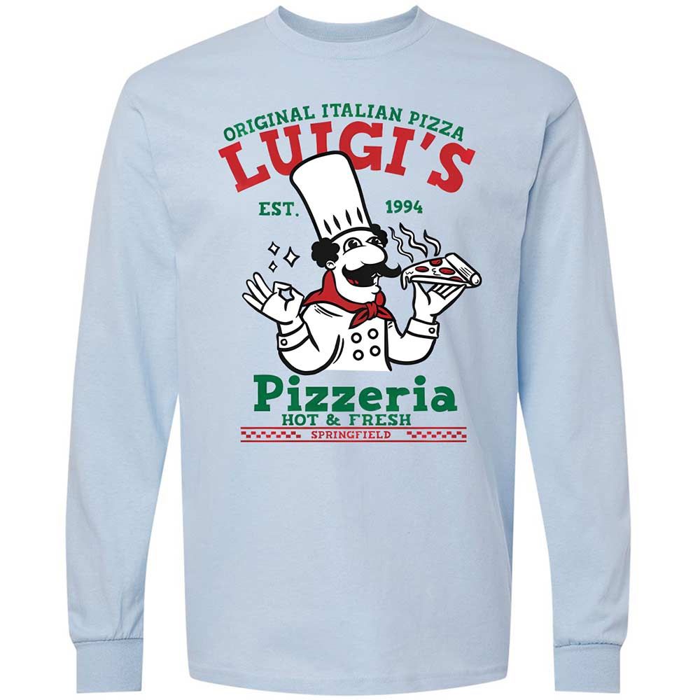 Long Sleeve T-Shirt - Z1FZW234 - Light Blue - 4