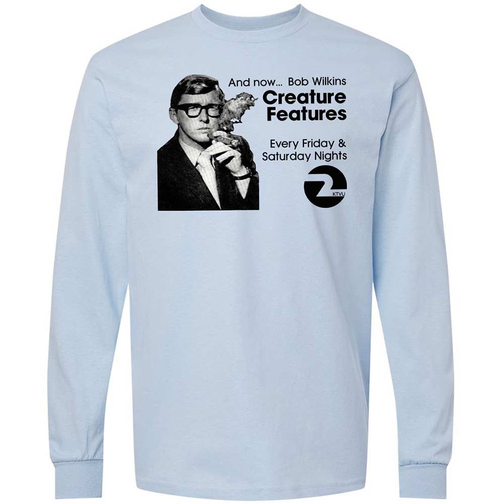 Bob Wilkins Creature Features - Light Blue - 4