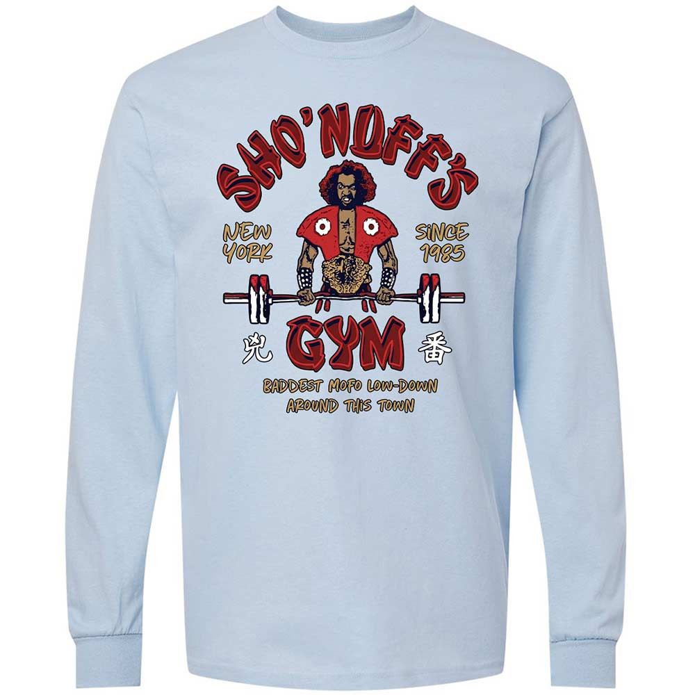 Sho'nuff's Gym - Light Blue - 4