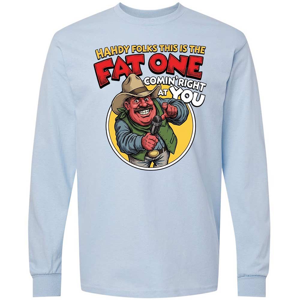Fat One comin' right at you - Light Blue - 4