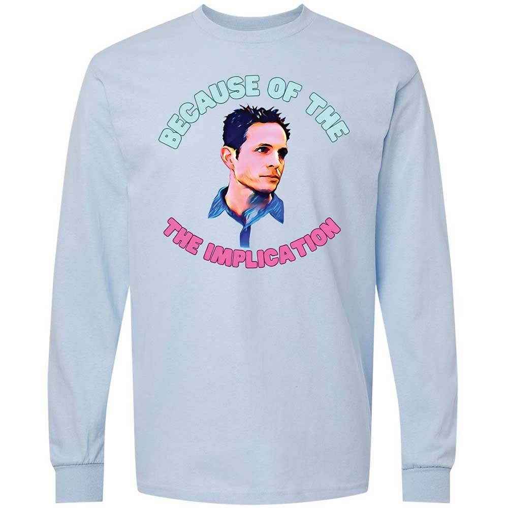 Long Sleeve T-Shirt - VUVVL2HC - Light Blue - 4