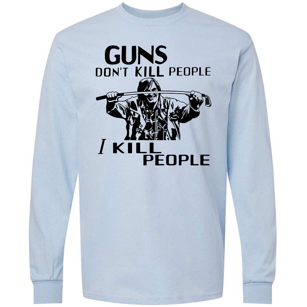 Long Sleeve T-Shirt - P9QH5P41 - Light Blue - 4