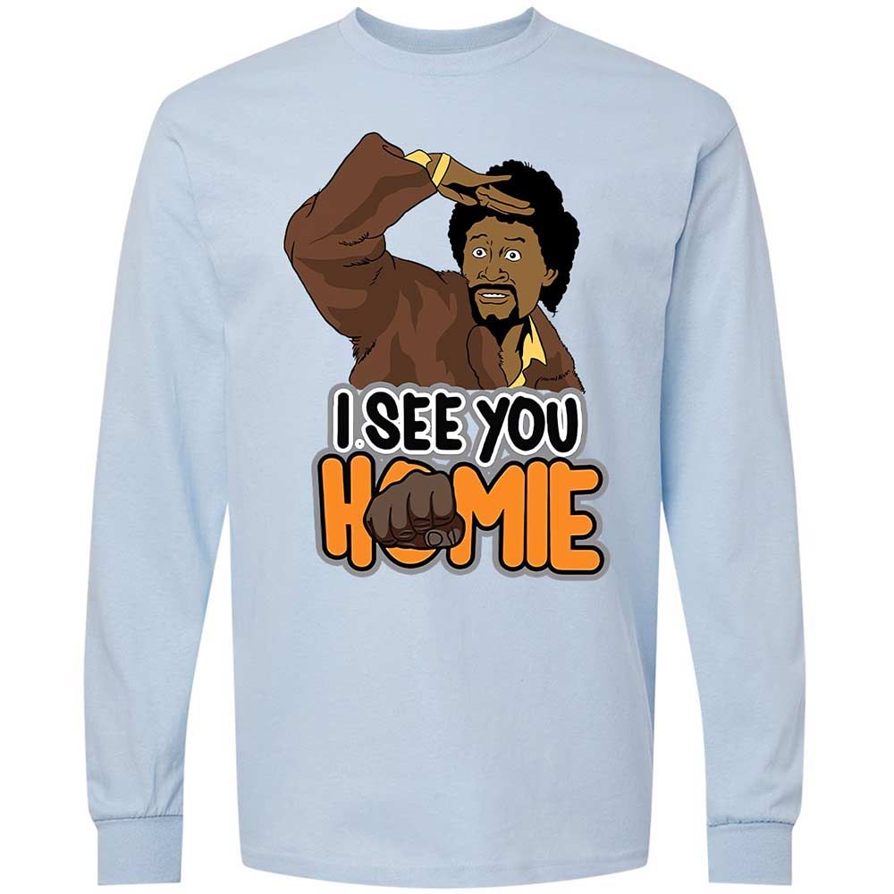 Long Sleeve T-Shirt - Z343X8BW - Light Blue - 4