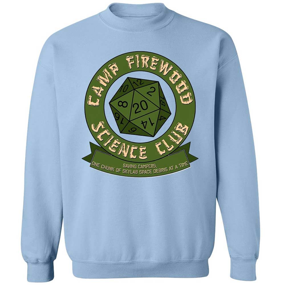 Camp Firewood Science Club - Light Blue - 4