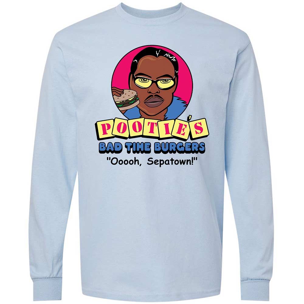 Pootie's Bad Time Burgers - Light Blue - 4