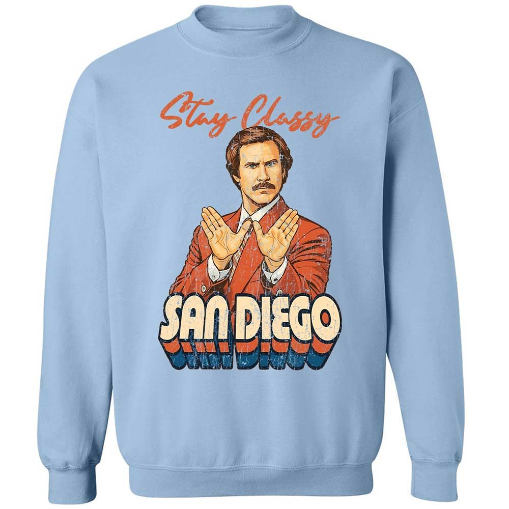 Classic Unisex Sweatshirt - RGX8N8GR - Light Blue - 4