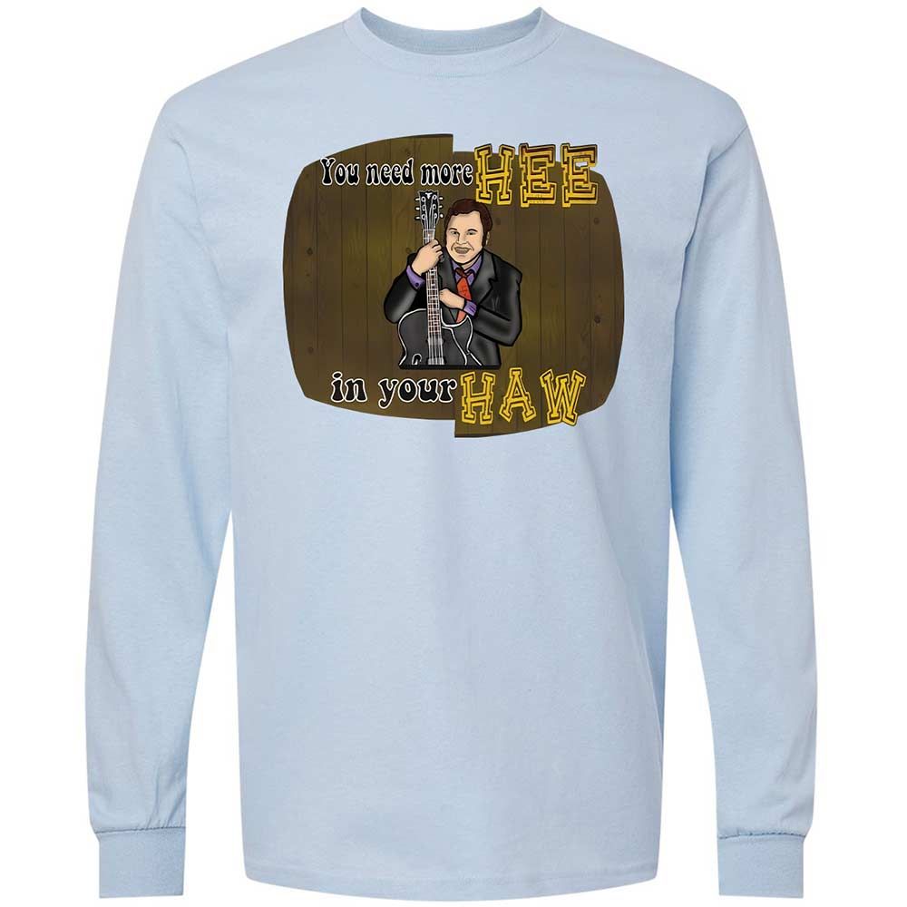 Long Sleeve T-Shirt - QY75RVZQ - Light Blue - 4