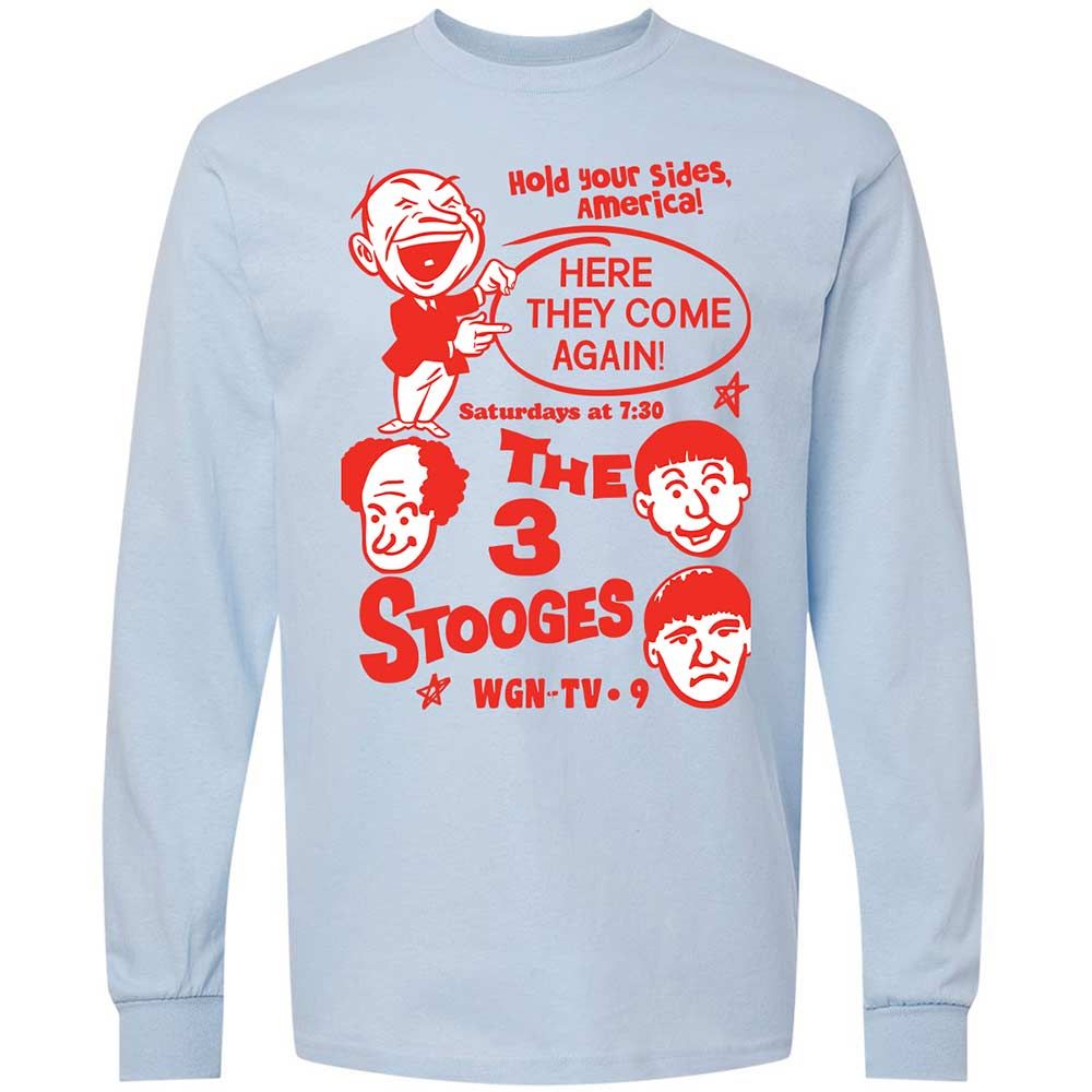 The 3 Stooges - Light Blue - 4