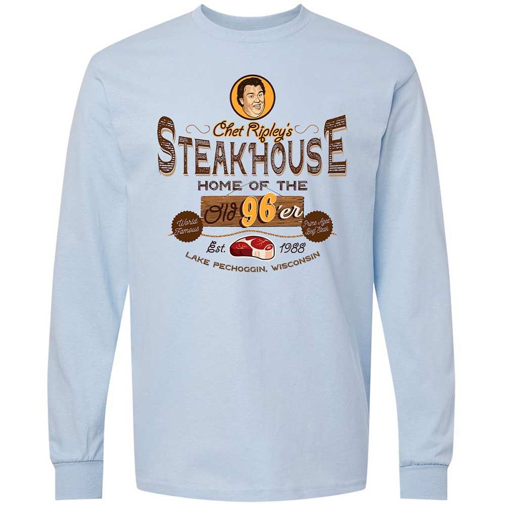 Long Sleeve T-Shirt - 8N3JBEYT - Light Blue - 4