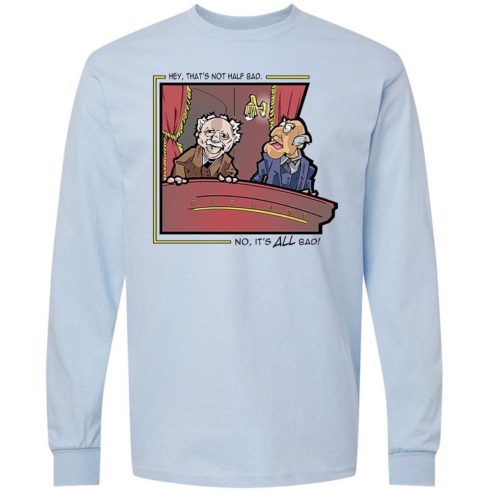 Long Sleeve T-Shirt - JZQKMMWV - Light Blue - 4