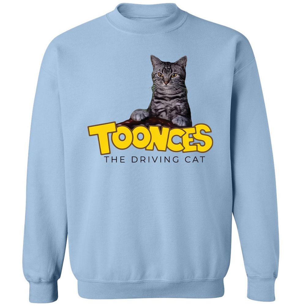 Toonces The Driving Cat - Light Blue - 4
