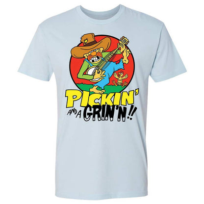 Pickin' and a Grinnin - Light Blue - 4
