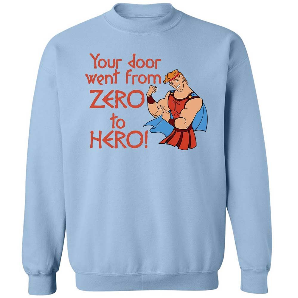 Classic Unisex Sweatshirt - 85TGPFF2 - Light Blue - 4