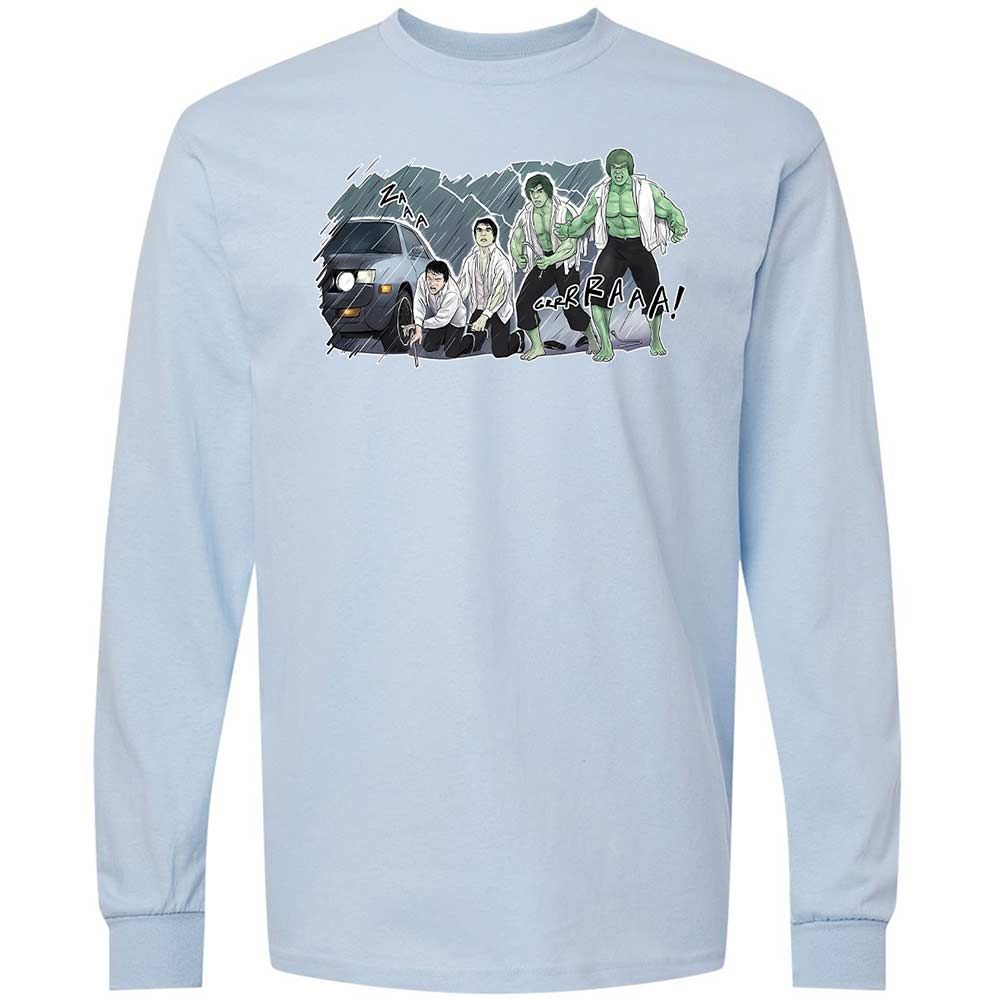 Long Sleeve T-Shirt - ZEGL7C46 - Light Blue - 4