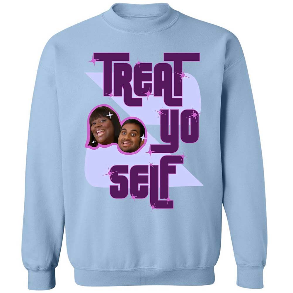 Treat Yo Self - Light Blue - 4