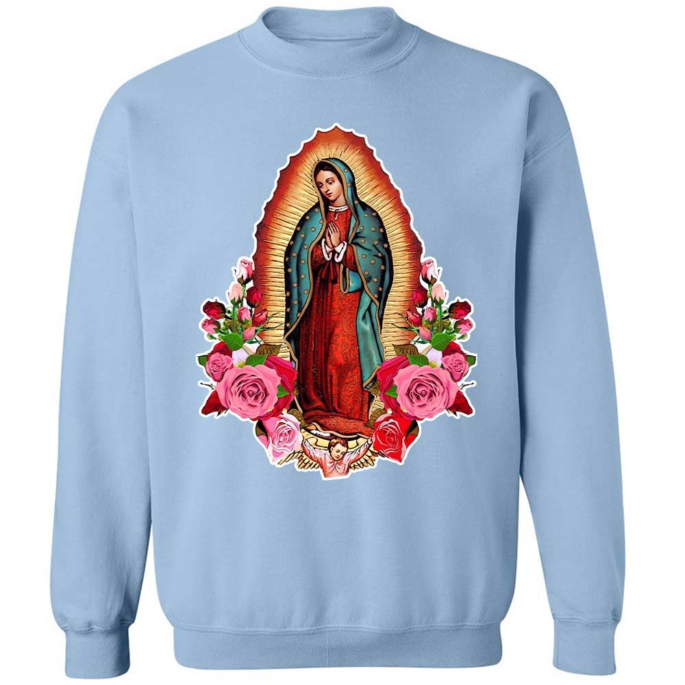 Our Lady of Guadalupe - Light Blue - 4