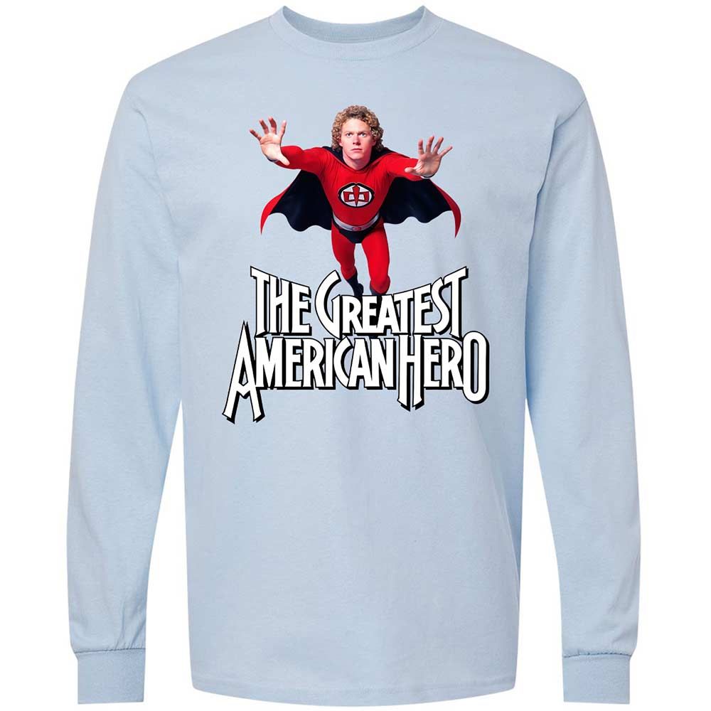 Long Sleeve T-Shirt - L3XES9EN - Light Blue - 4