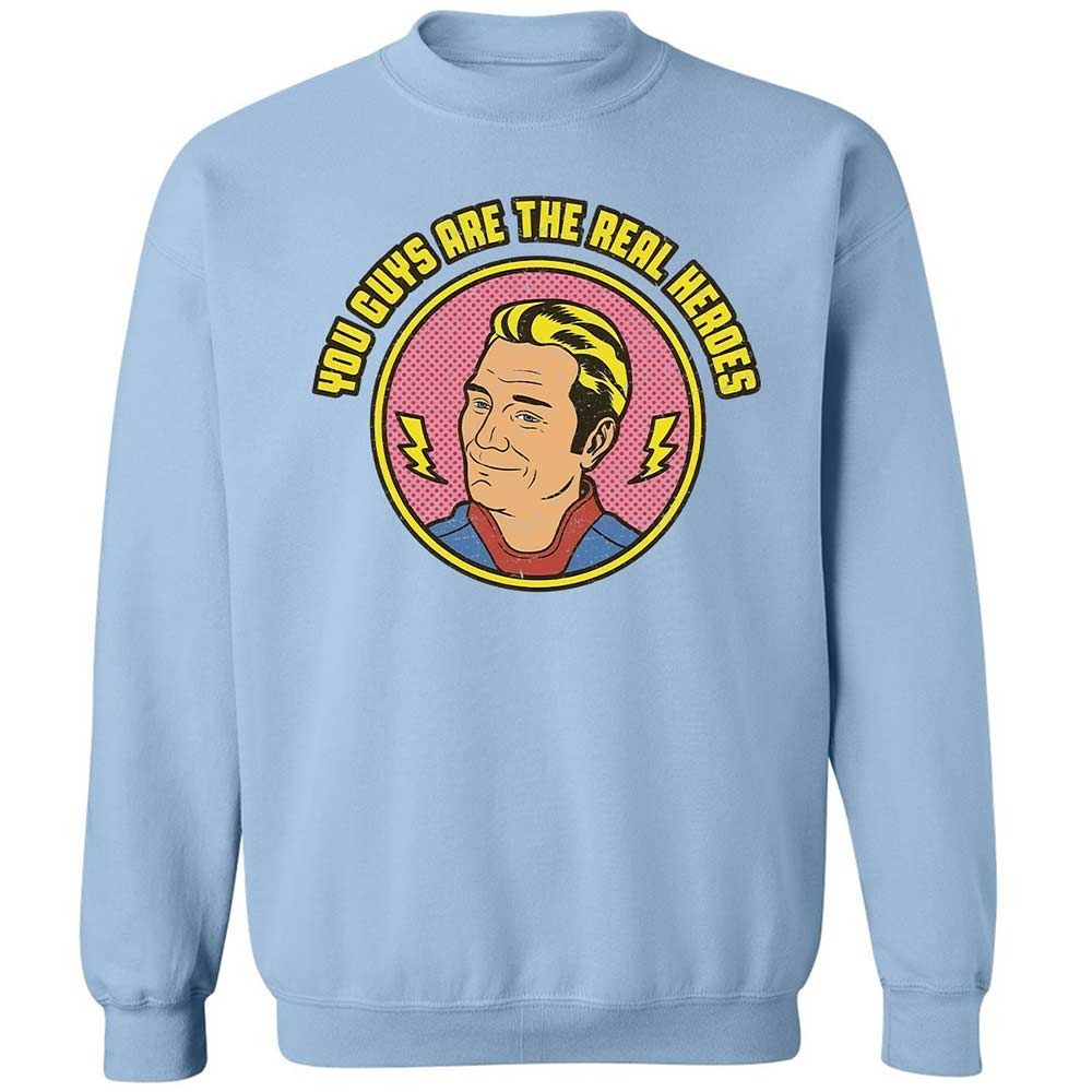 Classic Unisex Sweatshirt - R9P5N3UB - Light Blue - 4