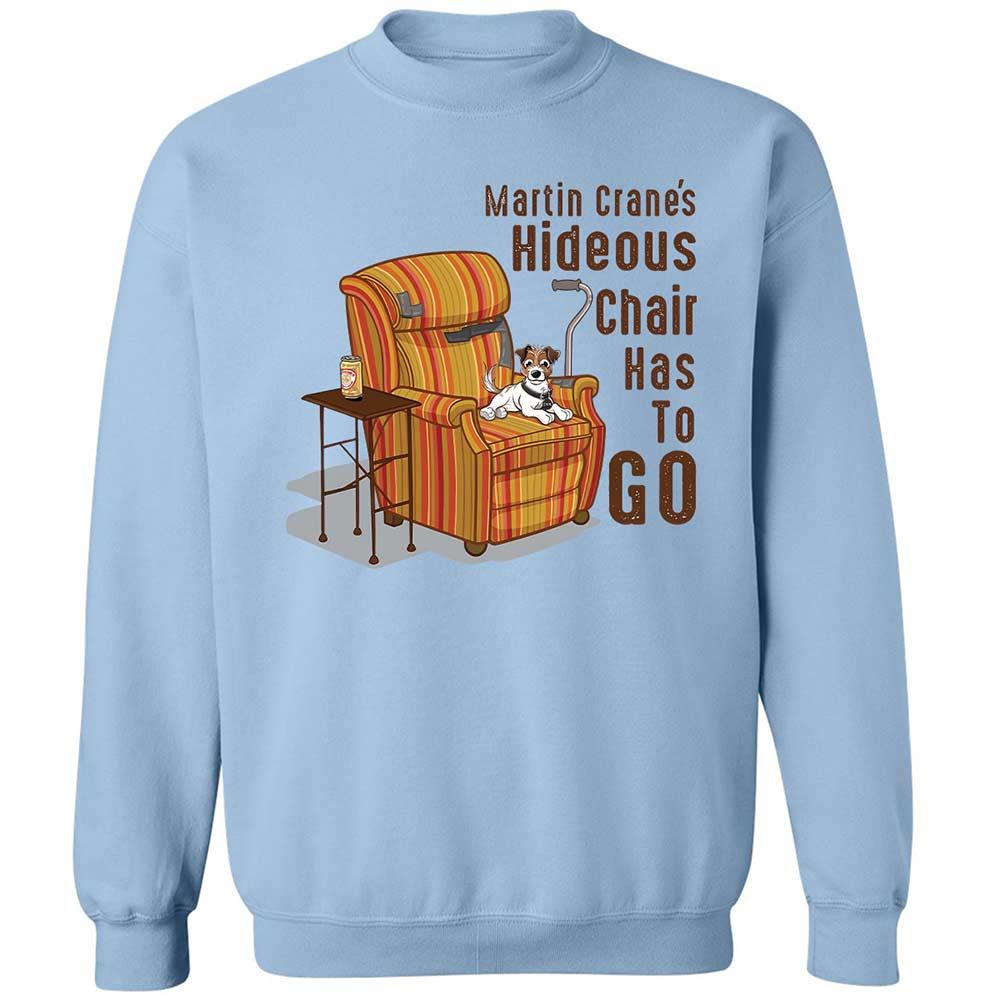 Martin Crane's Hideous Chair - Light Blue - 4