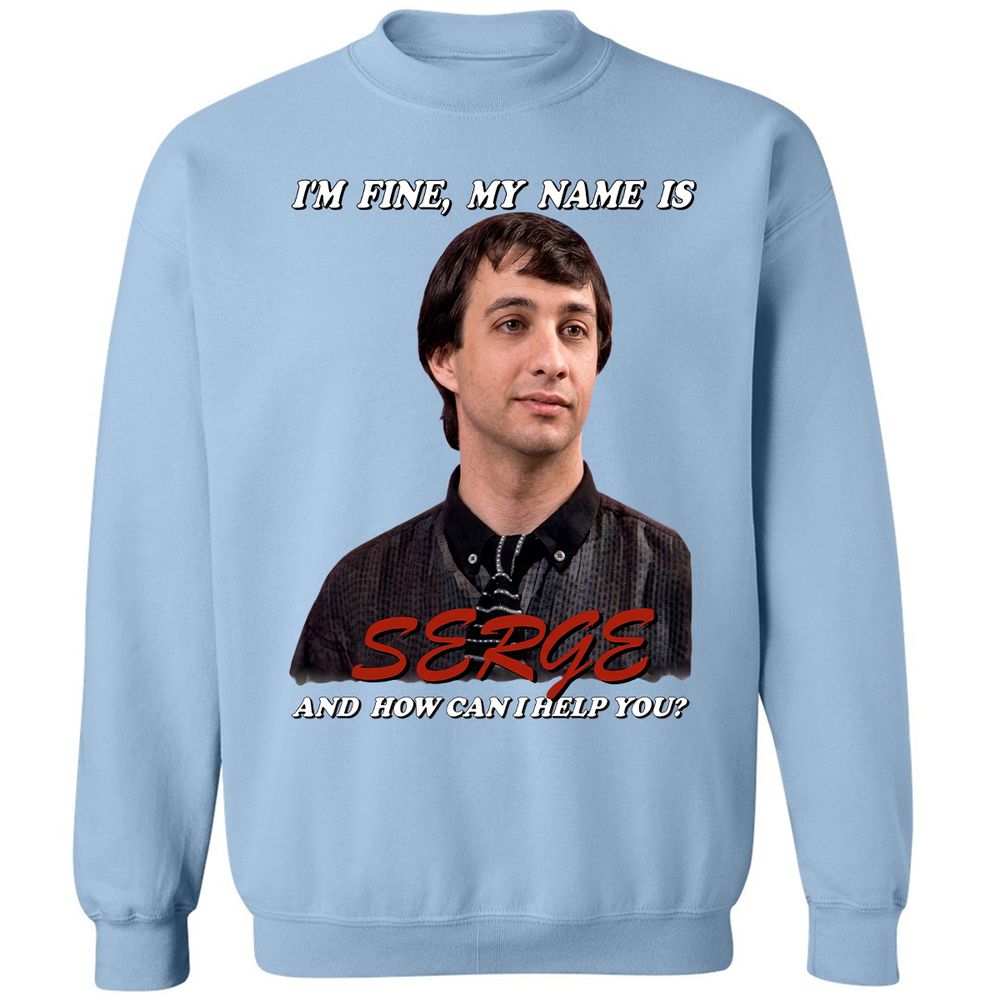 Classic Unisex Sweatshirt - JUXD1QUZ - Light Blue - 4