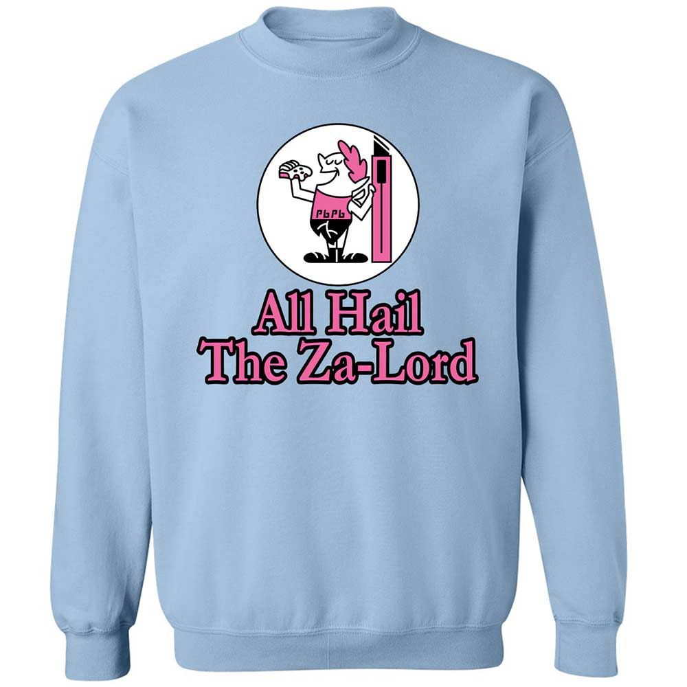 All Hail The Za-Lord - Light Blue - 4