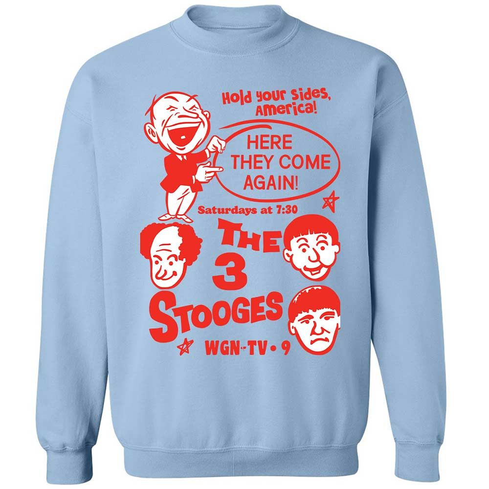 The 3 Stooges - Light Blue - 4