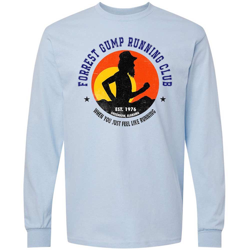 Long Sleeve T-Shirt - D4E8PJJ4 - Light Blue - 4