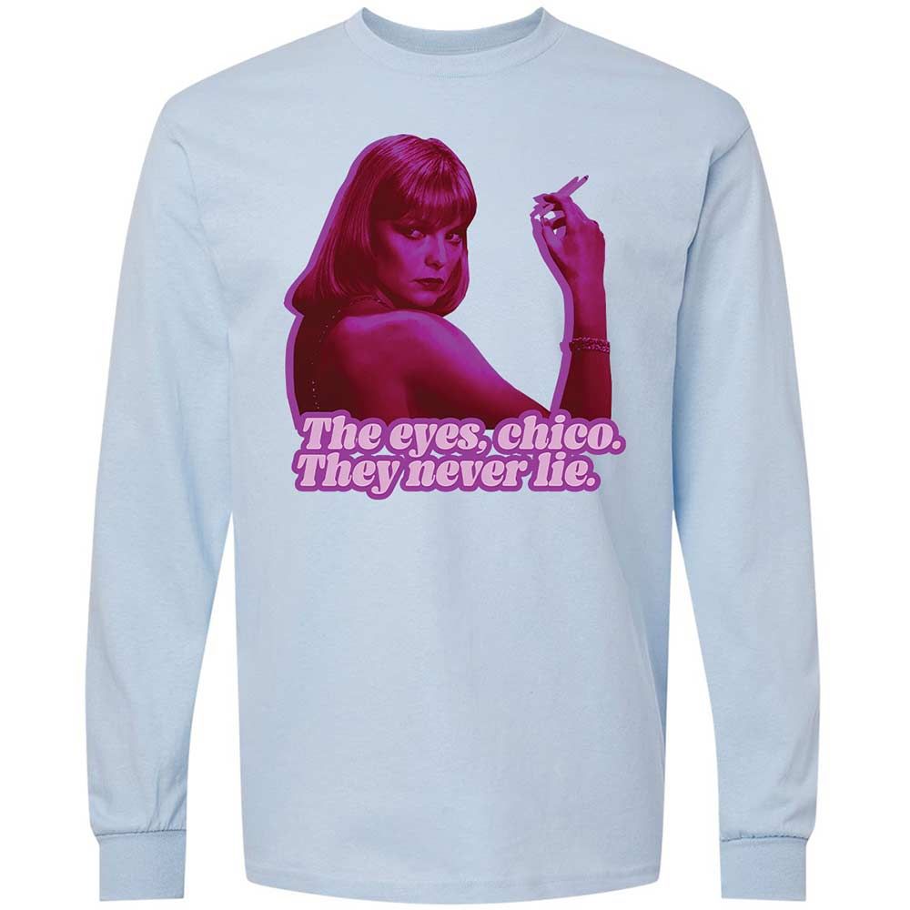 Long Sleeve T-Shirt - KZ3UFQFC - Light Blue - 4